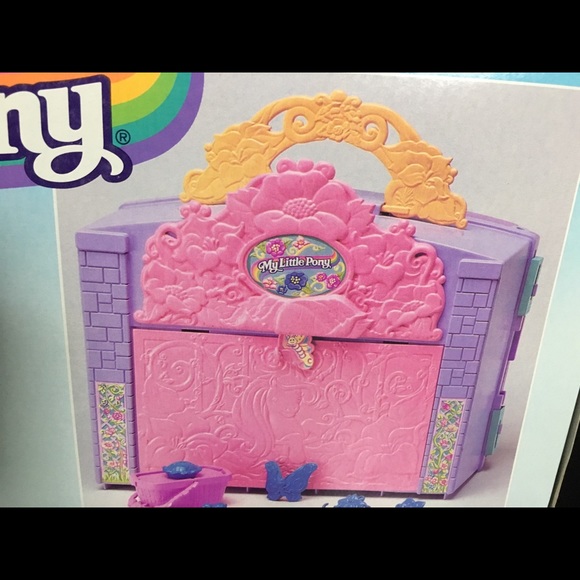 MY LITTLE PONY G2 NWT VTG 1997 GARDEN PLAYCASE w/ACCESSORIES ORIGINAL BOX RARE - Picture 7 of 10